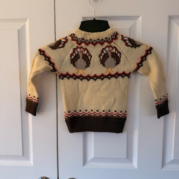 Kiel James Patrick Tom Turkey Kids Sweater Size 2T - Picture 3 of 3